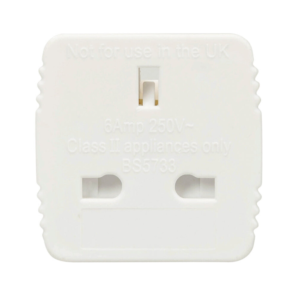 EU to UK 230V Travel Adapter Holiday Phone Tablet Mains Charging Converter