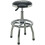 Loops Heavy-Duty Pneumatic Workshop Stool - Adjustable Height Swivel Rotating Seat 1