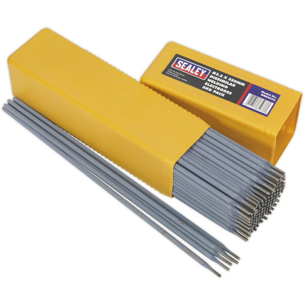 5kg PACK - Dissimilar Steel Welding Electrodes - 3.2 x 350mm - 100A Current