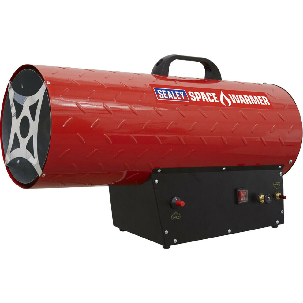 Space Warmer Propane Heater - 102000 To 170000 Btu/Hr - Gas Regulator & Hose 5056524286258