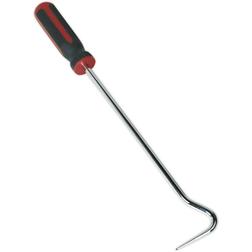 Loops Long Curved Rubber Hook Tool - Comfort Grip Handle - Windscreen Replacement 2