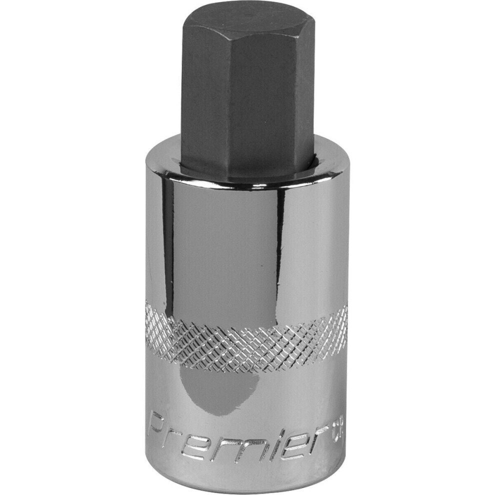 14mm Forged Hex Socket Bit - 1/2" Square Drive - Chrome Vanadium Wrench Socket