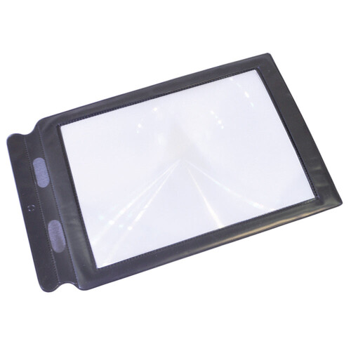Reading Sheet Magnifier - 2x Magnification - Lightweight Large Reading Aid 2