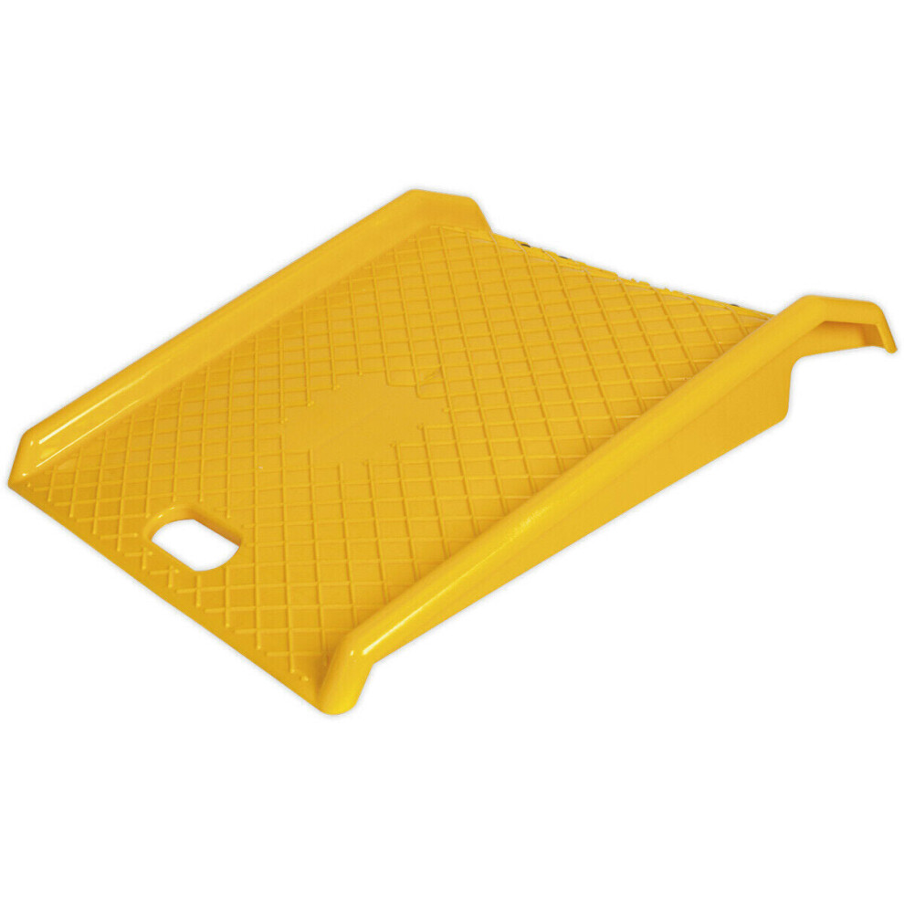 Lightweight Portable Access Ramp - 600mm Width - Textured Surface - 450kg Limit