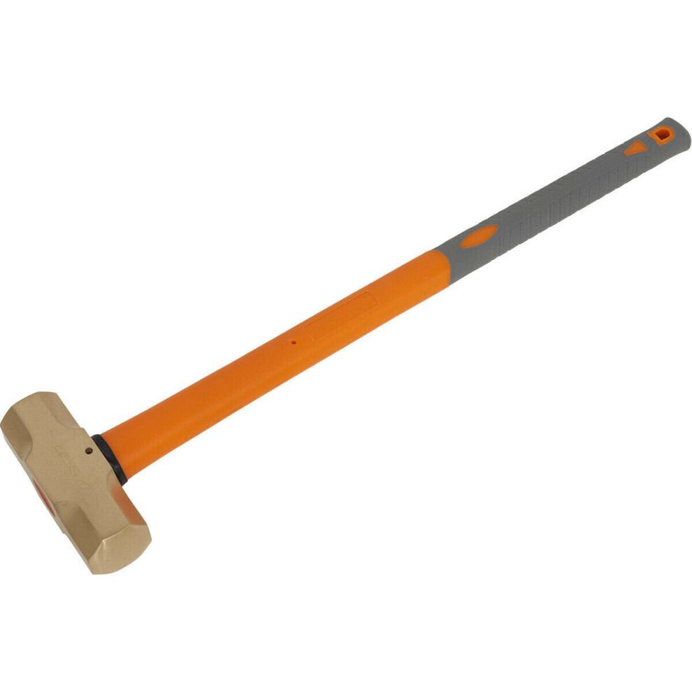 6.6Lb Sledge Hammer - Non-Sparking - Fibre Glass Shaft - Shock Absorbing Grip 5056524291726