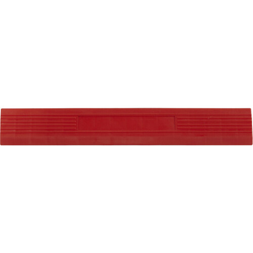 Loops 6 PACK Heavy Duty Floor Tile Edge - PP Plastic - 400 x 60mm - Male - Red 2
