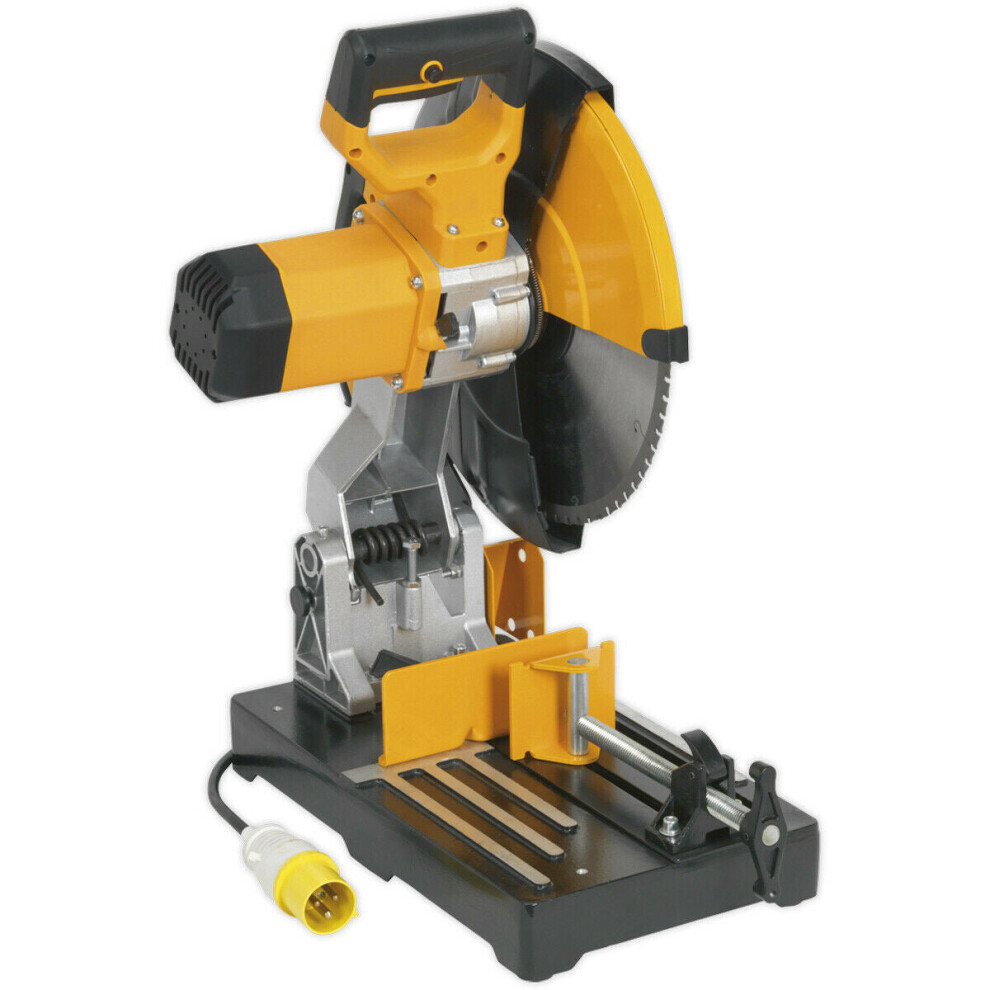 Cut-Off Saw Machine - 355mm TCT Blade - 2480W Motor - 1450 RPM - 110V Supply