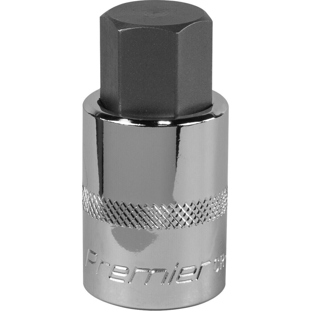 19mm Forged Hex Socket Bit - 1/2" Square Drive - Chrome Vanadium Wrench Socket-image-OPC-P8WMDV6-NEW