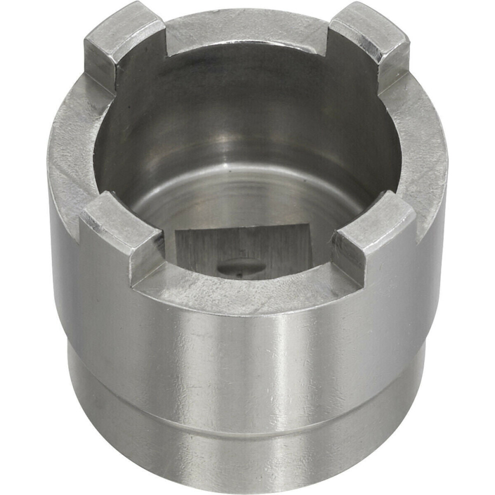 37Mm Motorcycle Swingarm Locknut Castellated Bit - 4 Pin / Tooth - 1/2" Drive 5056581921505