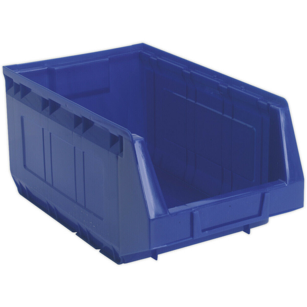 Loops 20 Pack 210 X 335 X 165Mm Plastic Storage Bin - Warehouse Part Picking Tray Blue