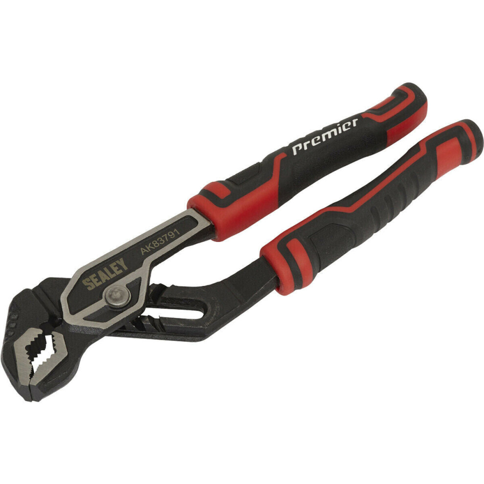 200mm Water Pump Pliers - Diamond Shape Jaws - Comfort Grip Corrosion Resistant-image-OPC-P8WMDMW-NEW