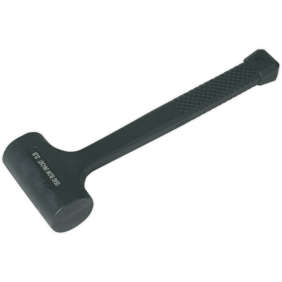 2lb Dead Blow Hammer - Shot Loaded Rubber Head Mallet - 900g Anti-Rebound Hammer-image-OPC-P8WMDTF-NEW