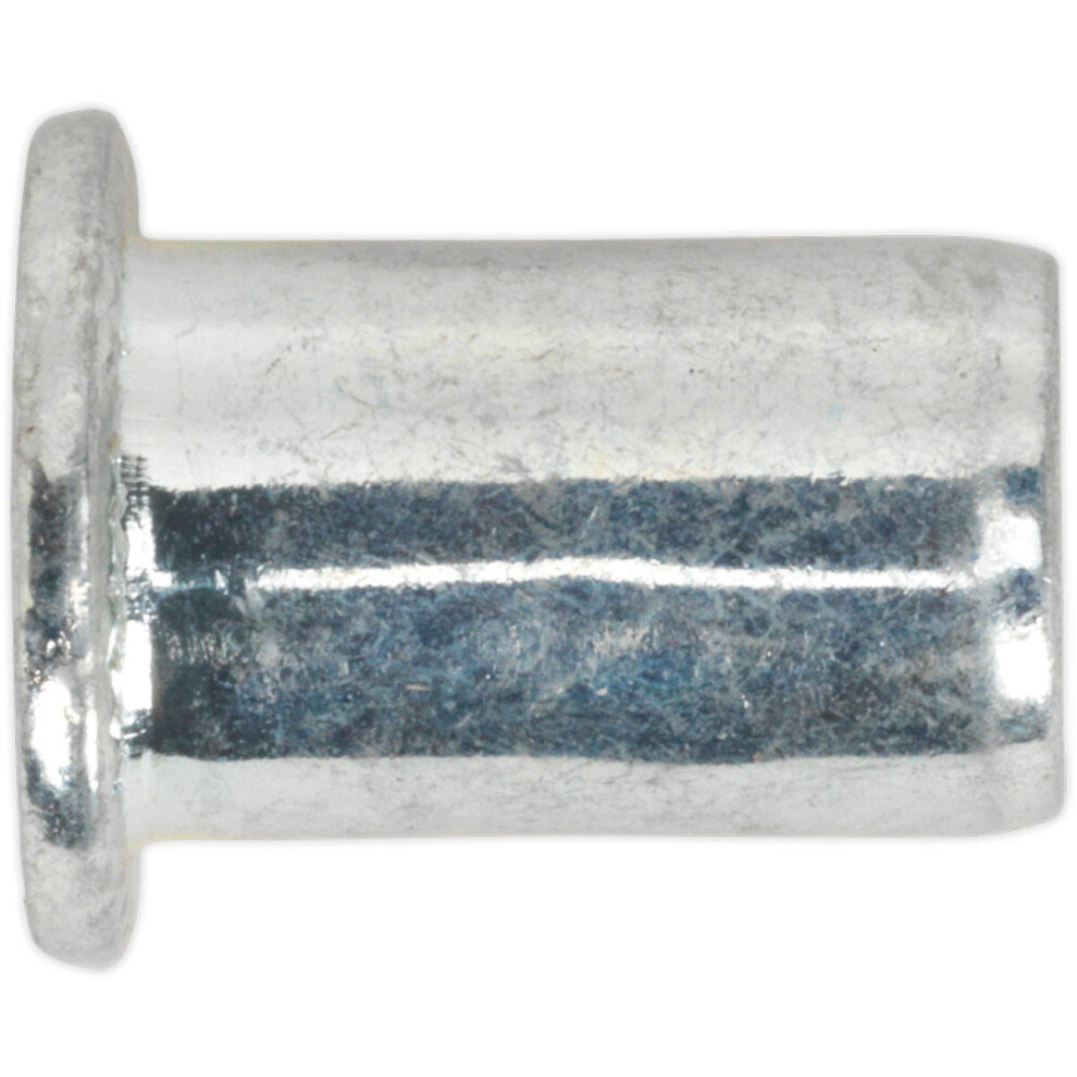 50 Pack M8 X 1.25Mm Regular Threaded Insert Rivet Nuts - Standard Flange Head 5056581934758