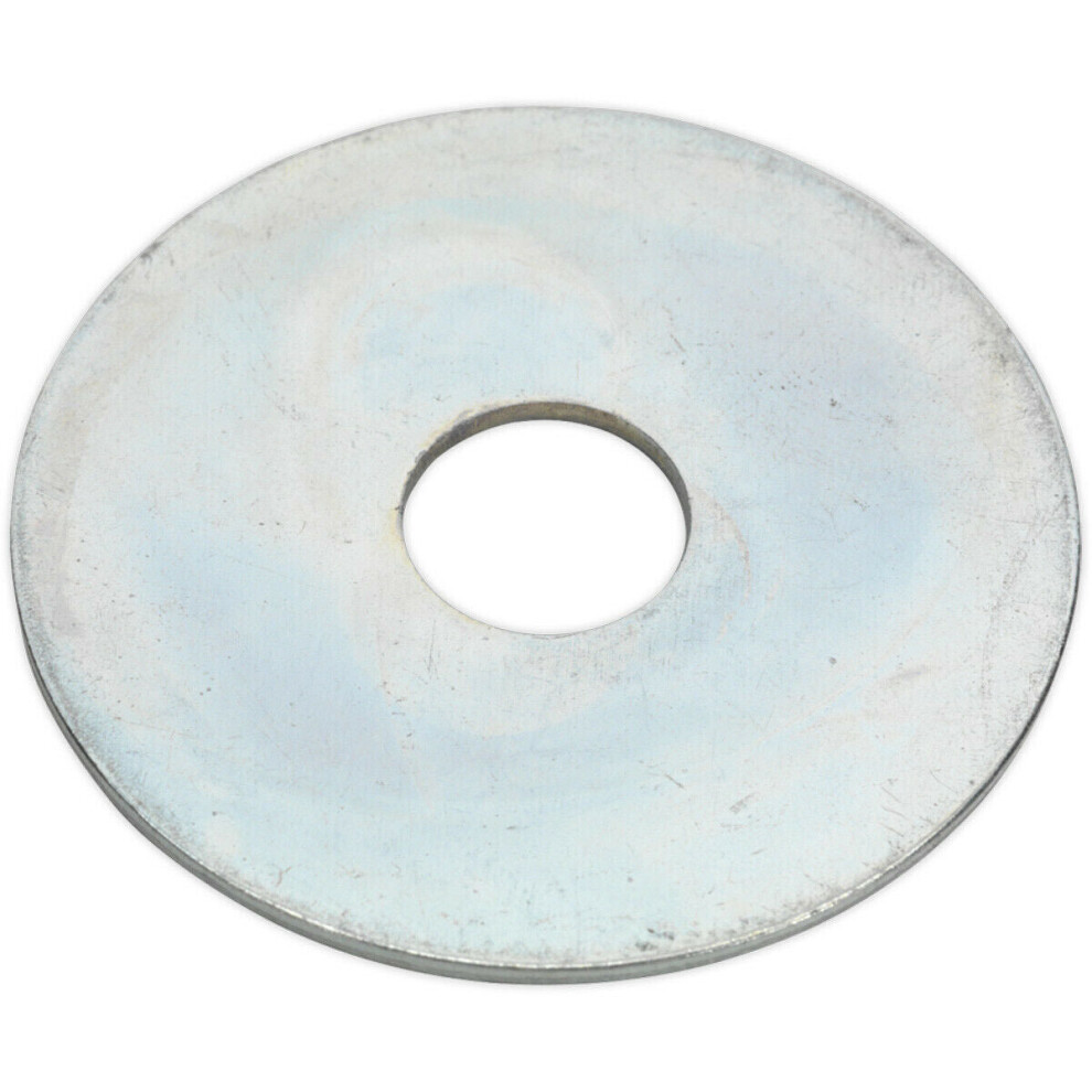 50 PACK - Zinc Plated Repair Washer - M10 x 50mm - Metric - Metal Spacer