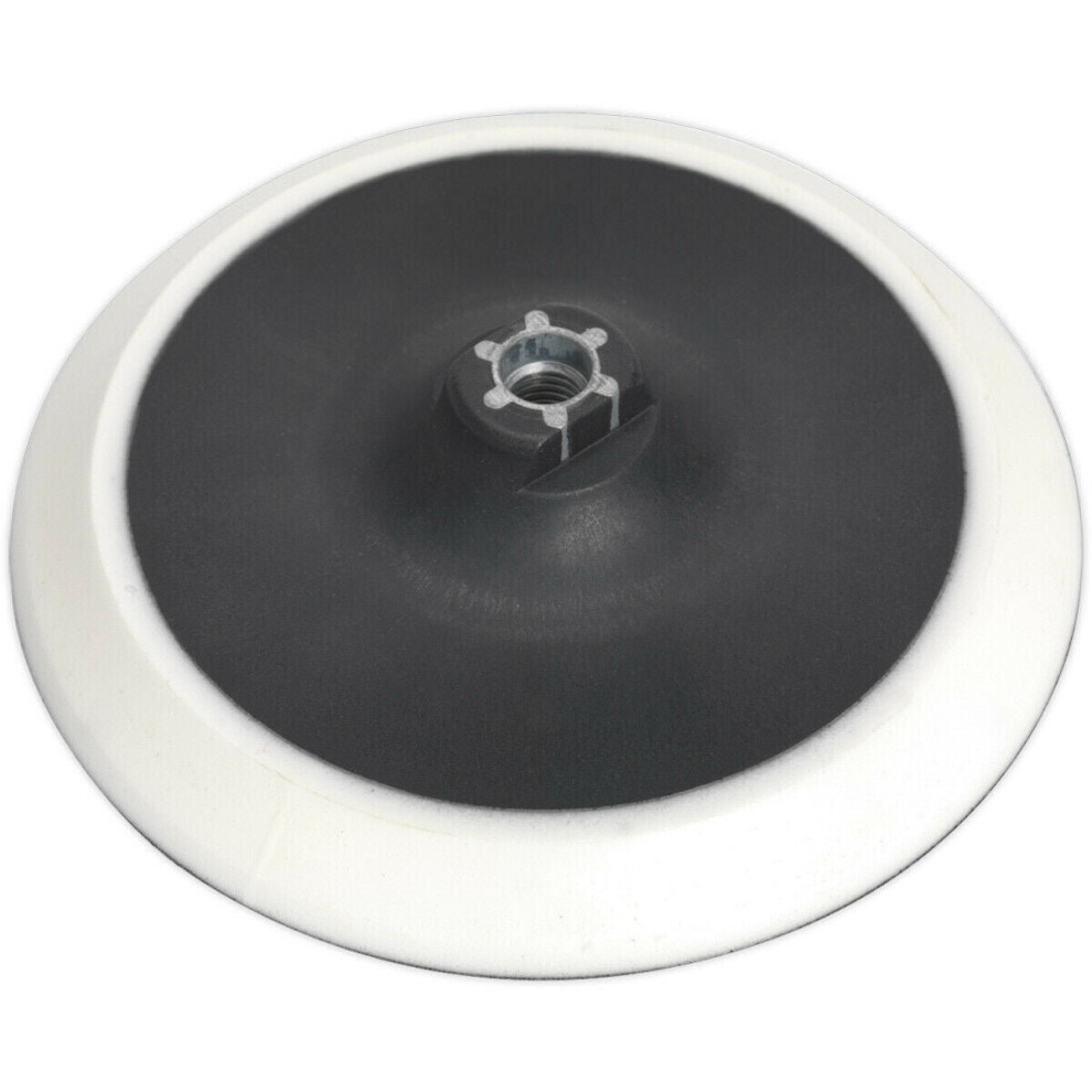 178mm DA Backing Pad for Hook & Loop Discs - M14 x 2mm Thread - Angle Grinder