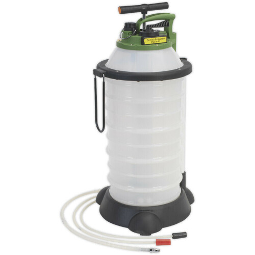 Loops 18L Oil & Fluid Extractor - Manual Vacuum Pump - Controlled Discharge Function