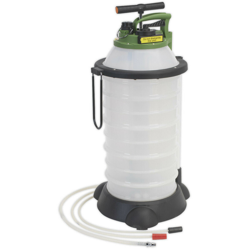 Loops 18L Oil & Fluid Extractor - Manual Vacuum Pump - Controlled Discharge Function