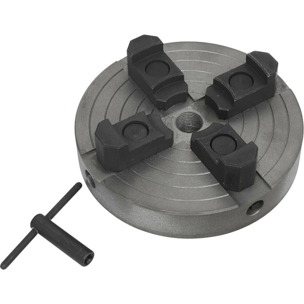 4 Jaw Independent Chuck - Suitable For Ys08778 & Ys08749 Woodworking Lathes 5056581921178