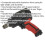 Loops Compact Air Impact Wrench - 3/4 Inch Sq Drive - Twin Hammer - 3-Speed Selector 2