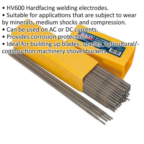 Loops 5kg PACK - Hardfacing Welding Electrodes - 24 x 350mm - 160A Current Arc Rods 1