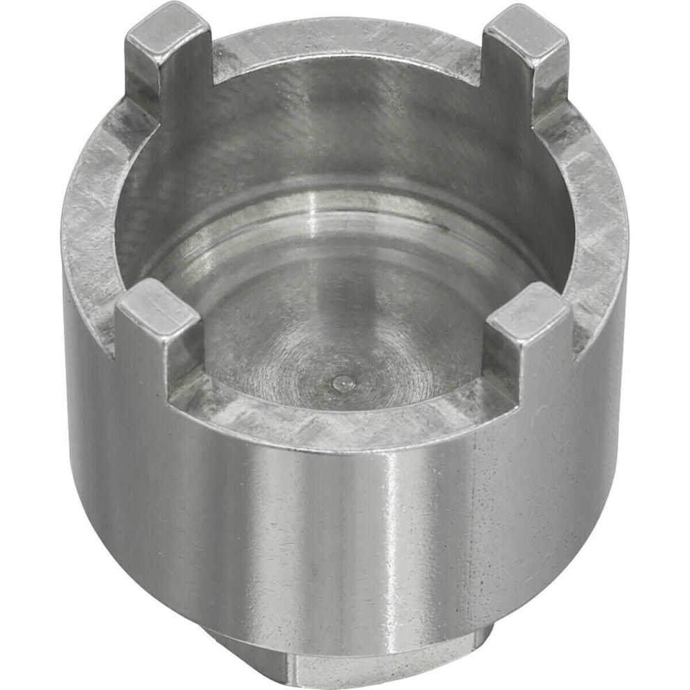 Loops 30Mm Motorcycle Swingarm Castellated Locknut Socket - 4 Pin / Tooth 1/2" Drive