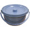 Grey Replacement Commode Bucket and Lid for ve00226 Folding Commode 3
