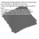Loops 9 PACK Heavy Duty Floor Tile - PP Plastic - 400 x 400mm - Grey Treadplate 2