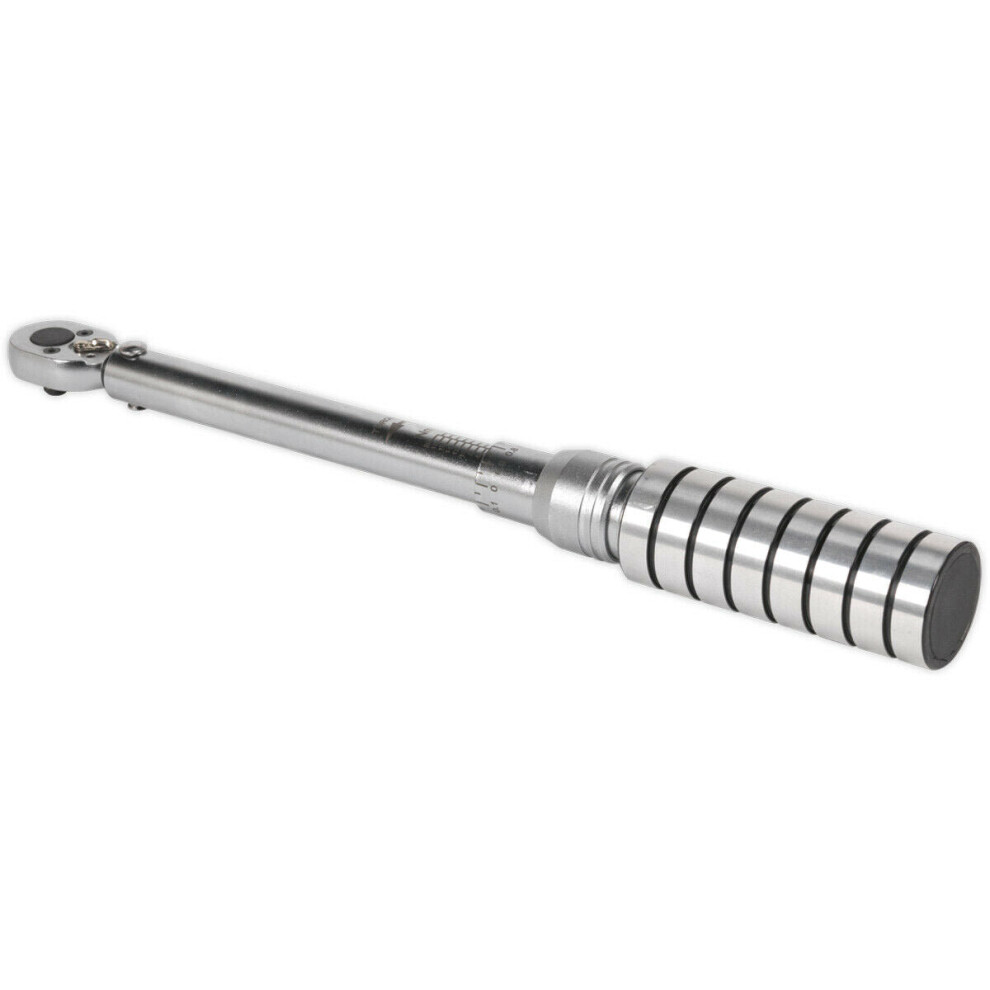 Loops Micrometer Style Torque Wrench - 1/4" Sq Drive - Flip Reverse - 4 To 20 Nm Range
