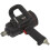 Loops 1 Inch Sq Drive Composite Air Impact Wrench - Twin Hammer - Side Handle 1