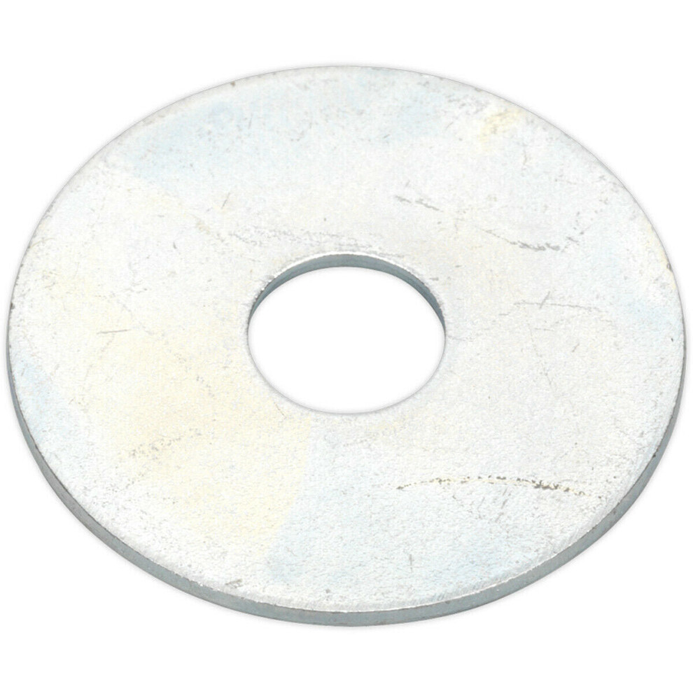 50 PACK - Zinc Plated Repair Washer - M8 x 38mm - Metric - Metal Spacer