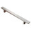 Loops Rectangular T Bar Pull Handle 293 x 20mm 224mm Fixing Centres Stainless Steel 4