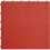 Loops 9 PACK Heavy Duty Floor Tile - PP Plastic - 400 x 400mm - Red Treadplate 3