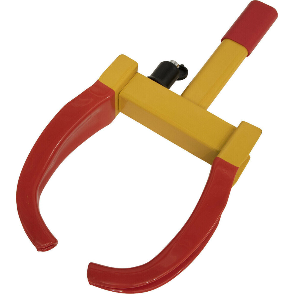 Claw Car Wheel Clamp - Ratchet Action - 180mm to 270mm - Fully Lockable