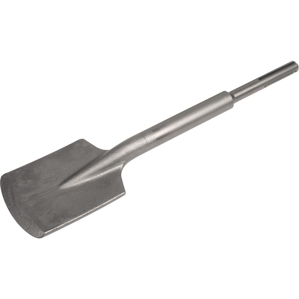 110 x 460mm Clay Breaker Spade Bit - SDS Max Shank - Impact Demolition Chisel