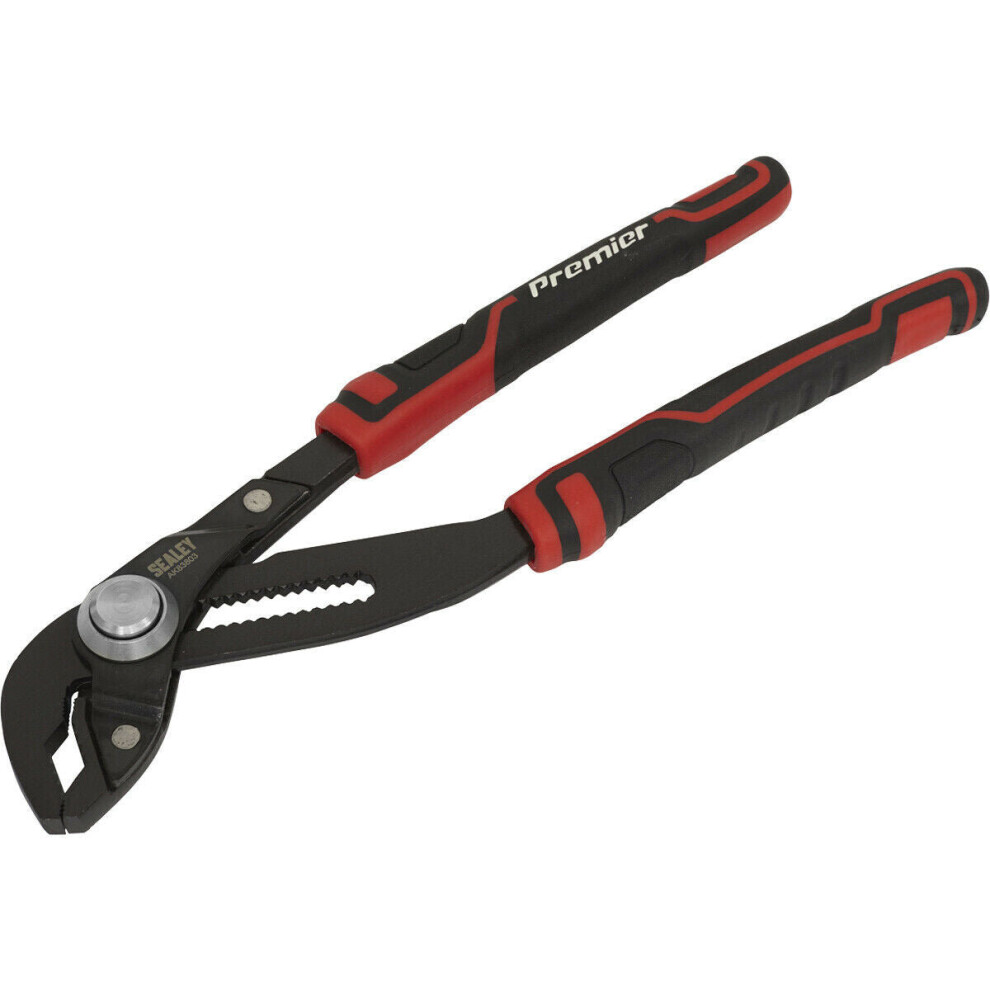 300Mm Quick Release Water Pump Pliers - Serrated Jaws - Corrosion Resistant 5056524253304