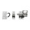 Loops Sprung Fanlight Window Catch 33mm Fixing Centres Polished Chrome Loft Window 4