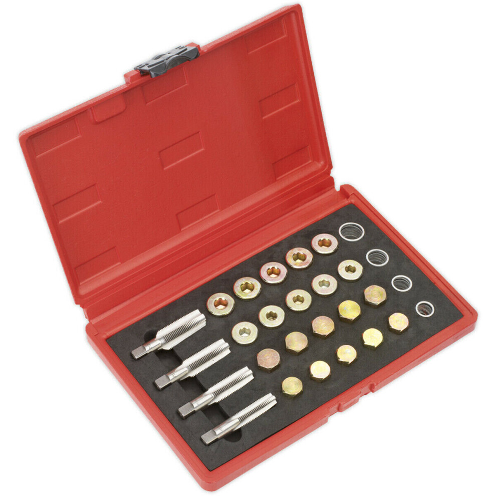 Drain Plug Thread Repair Set - Sump Gearbox & Drain Plug - Storage Case