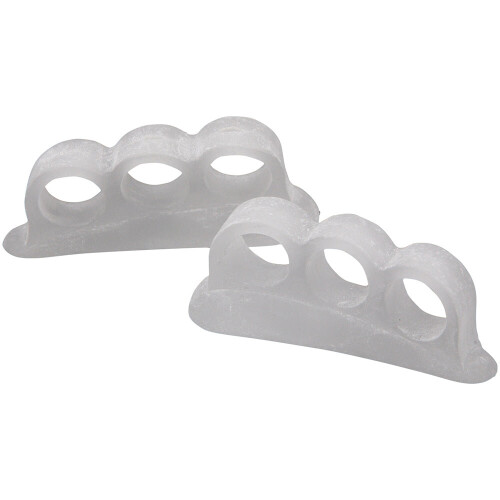 Loops PAIR Large Gel Toe Seperator - Corrects Overlapping Toes - Hypoallergenic