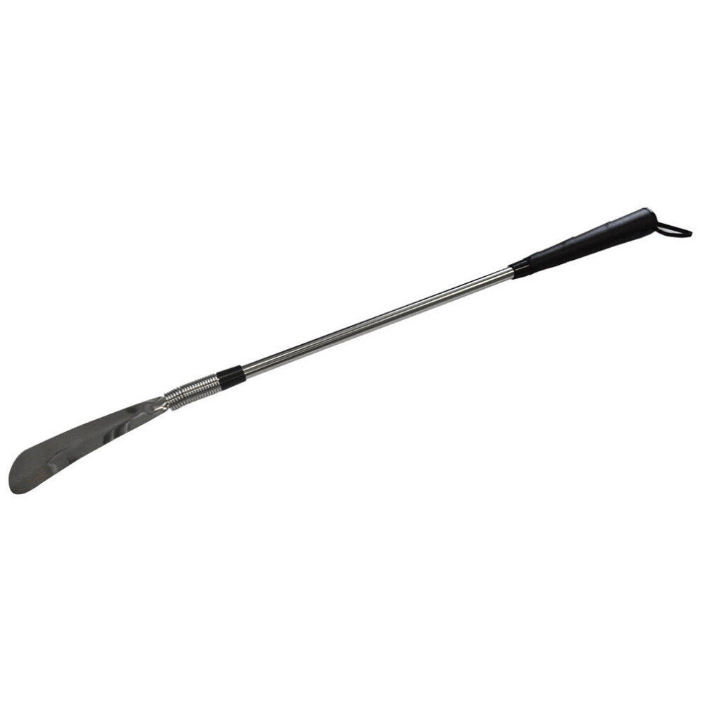 Loops Extra Long Metal Shoe Horn - 60Cm Long Shoe Remover Tool Handheld Disability Aid