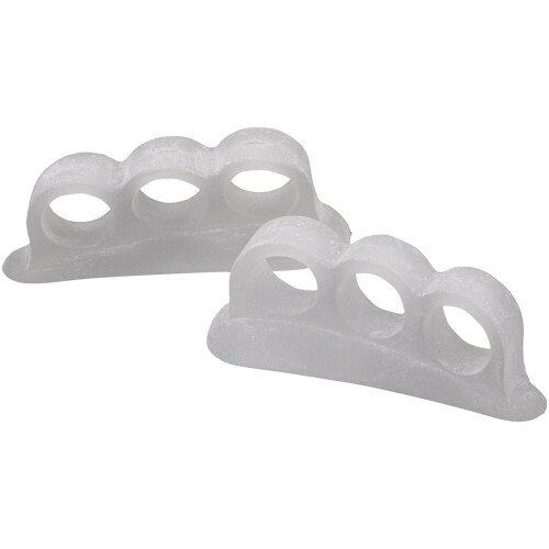 Loops PAIR Large Gel Toe Seperator - Corrects Overlapping Toes - Hypoallergenic 1