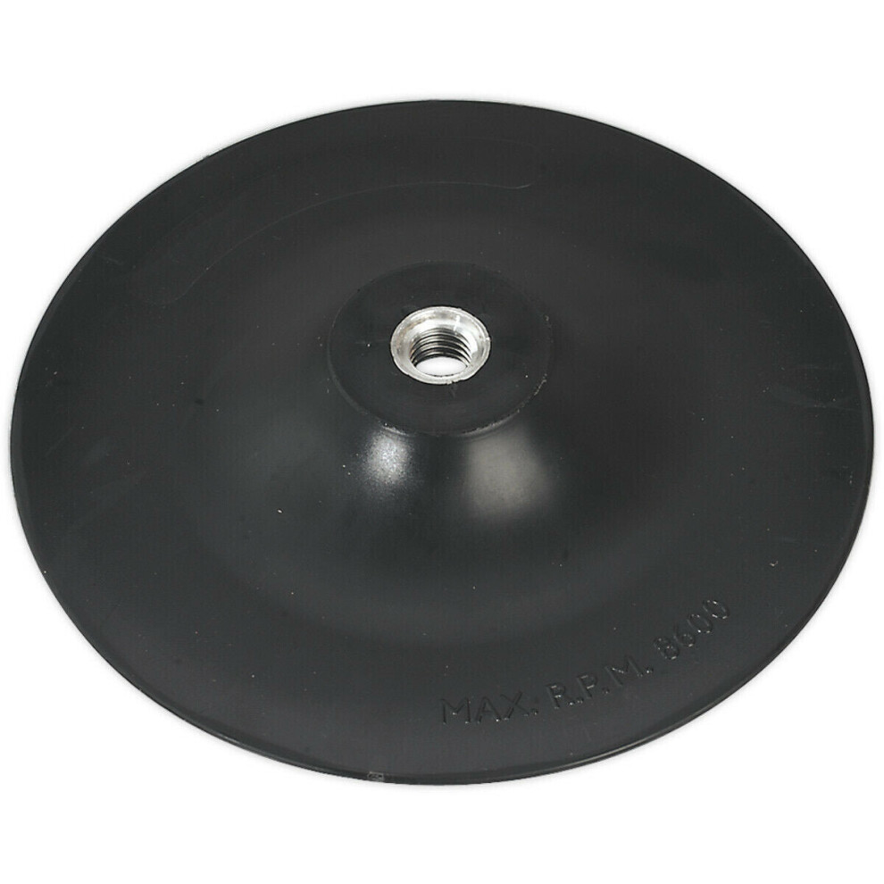 171mm Grinder and Sander Backing Pad - 5/8 Inch UNC Thread - Angle Grinder