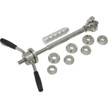 Aluminium Motorcycle Steering Bearing Press - 32-46mm Headstock Install - 7 Dies