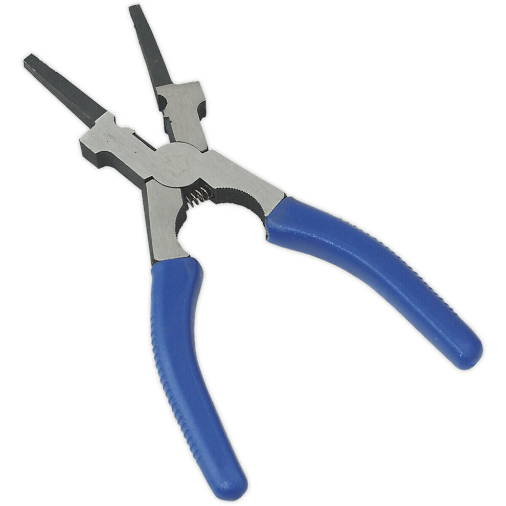 215Mm Drop Forged Welding Pliers - Spring Loaded Handles - Fully Insulated 5056581949073