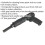 Loops Air Operated Needle Scaler - Composite Pistol Type - Heavy Paint & Rust Cleaning 2