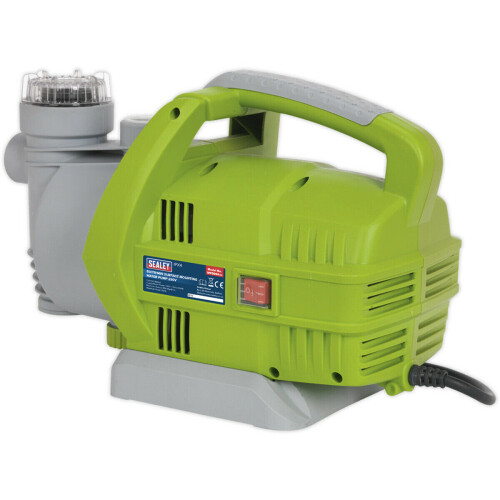 Loops Surface Mounting Water Pump - 50L/Min - Removeable Filter - 650W Motor - 230V 2