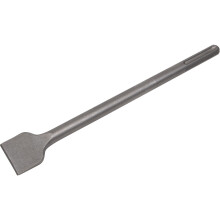 50 x 400mm Wide Impact Chisel - SDS Max Shank - Demolition Breaker Steel Chisel