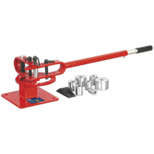 Loops Bench Mounting Metal Bender - Manually Operated - Radiused & Angled Bends