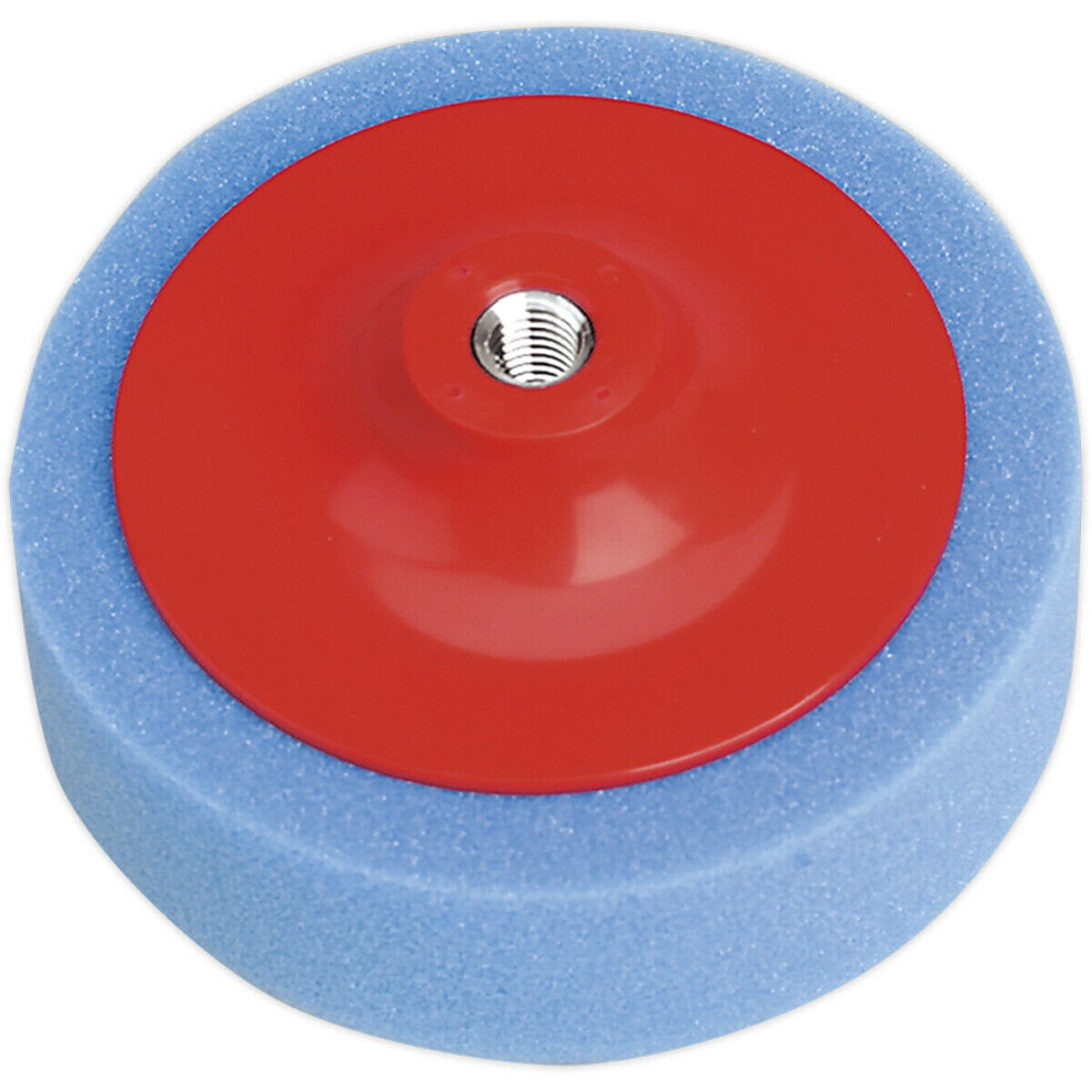 Loops Buffing & Polishing Foam Head - 150 X 50Mm - M14 X 2Mm Thread - Medium Density