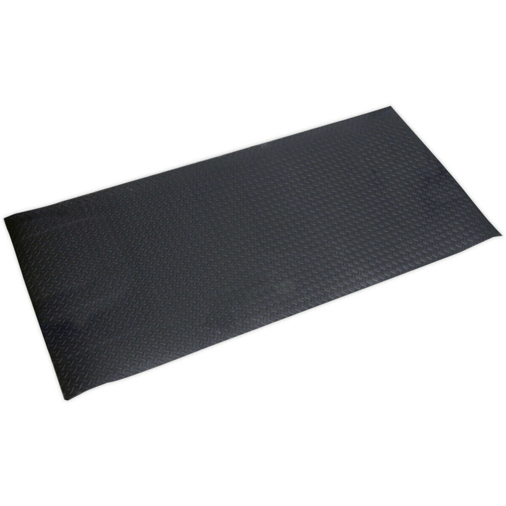 910 x 1980mm Anti-Fatigue Workshop Mat - Hard Wearing Lightweight Floor Cover