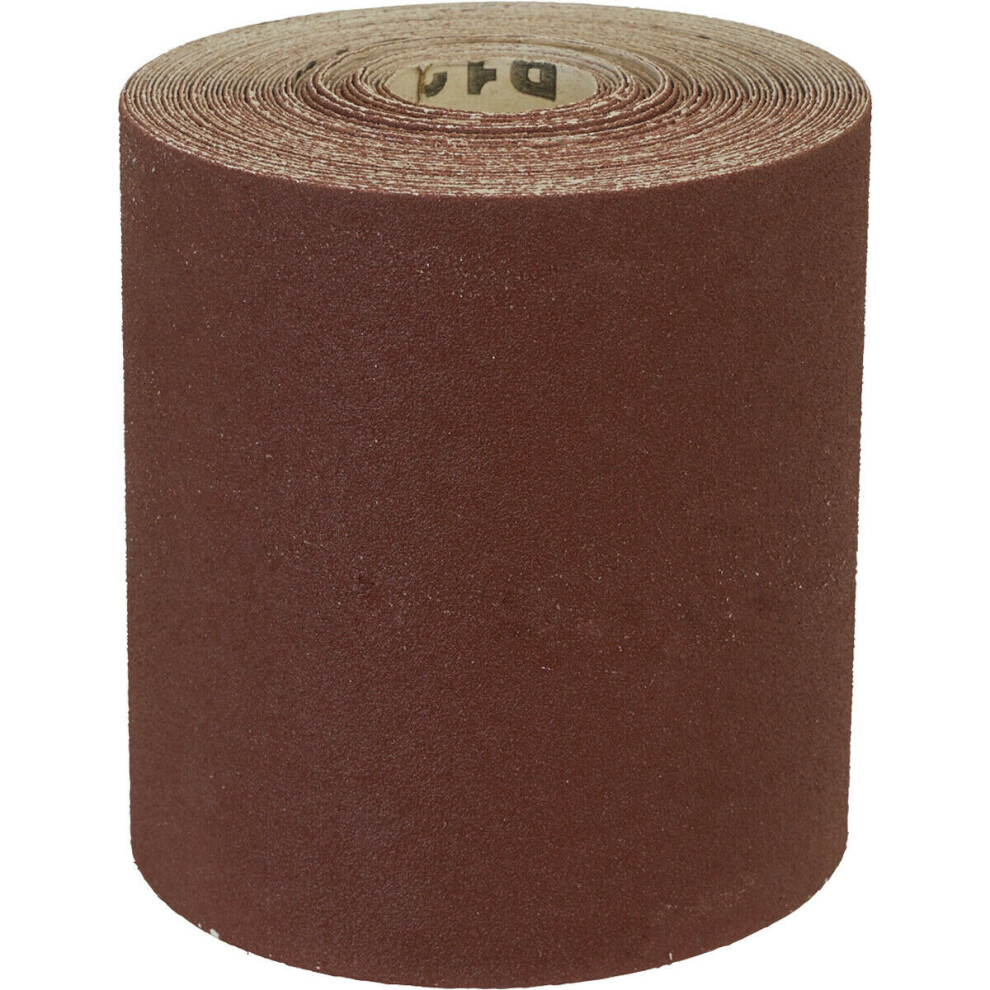 Aluminium Abrasive Production Sanding Roll - 115mm x 10m - Ultra Fine 240 Grit